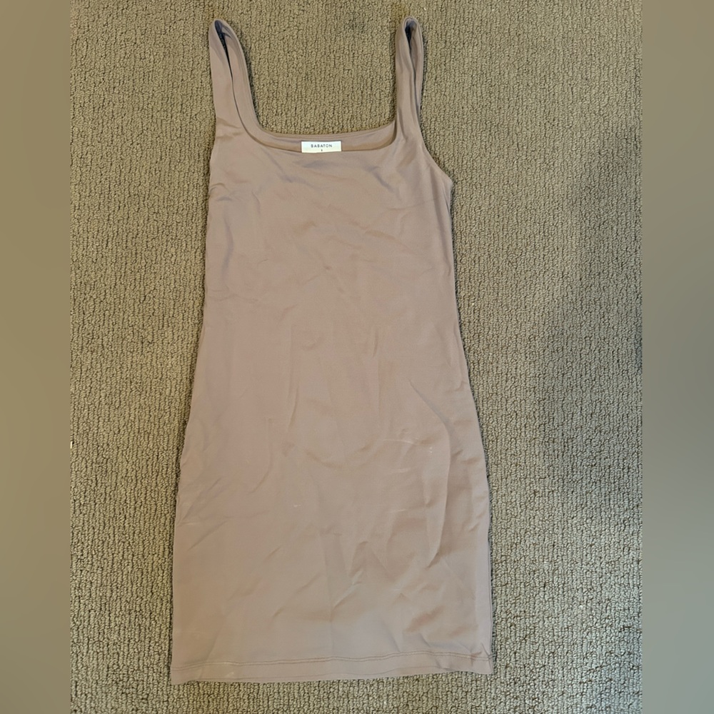 Babaton Contour Squareneck Mini Dress